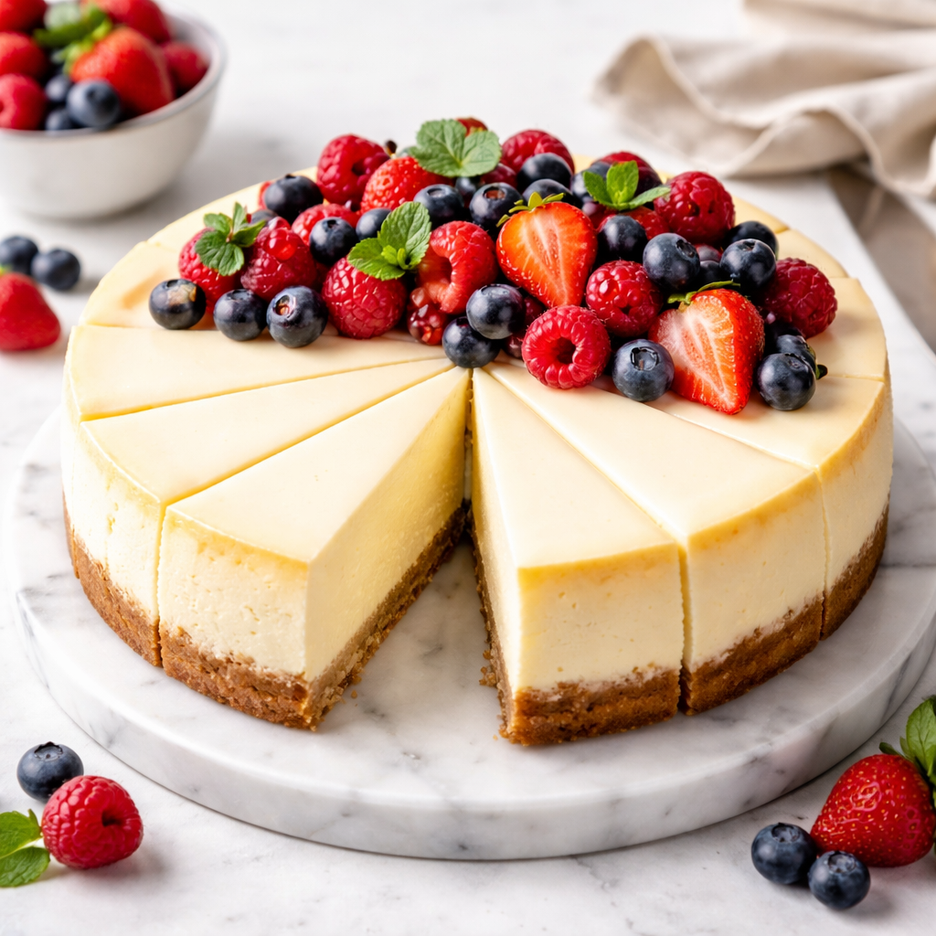 NY Style Cheesecake (9-inch Round)