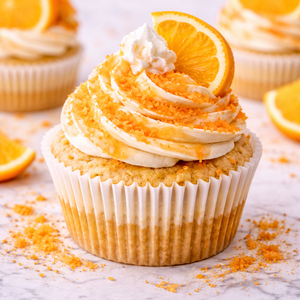 Orange Dreamsicle with Cream Cheese