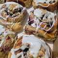 Blueberry Crumble Rolls